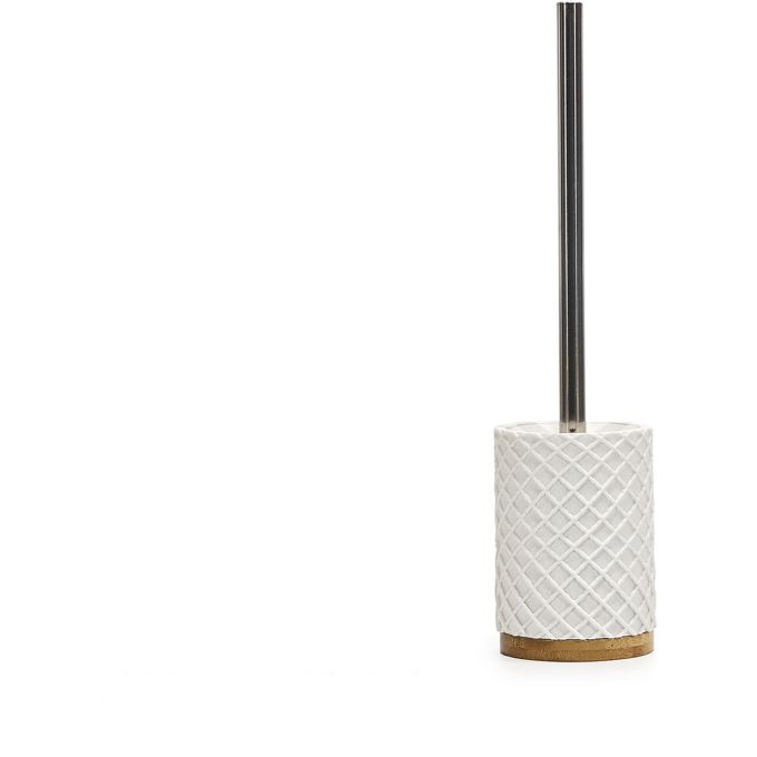 Πιγκάλ Μπάνιου Λευκό Πολυρητίνη/Μπαμπού