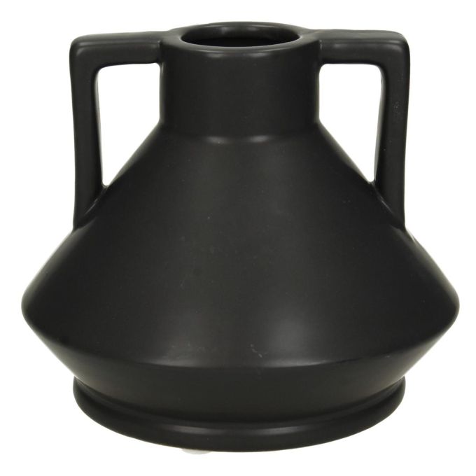 Βάζο ArteLibre Μαύρο Κεραμικό 14.5x14.5x12.5cm