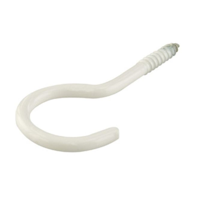 Ξυλόβιδες Γάντζος 50x44 Λευκό Χύμα25