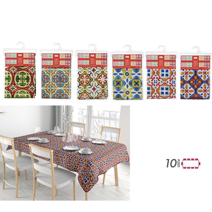 Τραπεζομάντηλο Αδιάβροχο Zahira Πολυέστερ 140x300cm Σε 6 Σχέδια