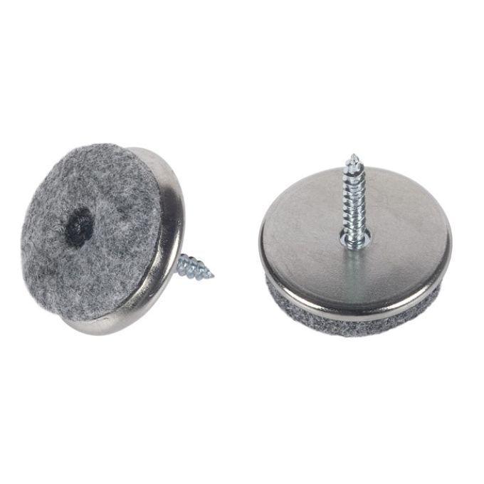 Τσοχάκια 2 Υλικών Συνθετικά Με Βίδα 28mm 4Τμχ