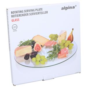 Περιστρεφόμενη Πιατέλα Γυαλί Φ32cm ALPINA