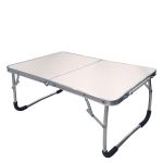 Τραπέζι Σπαστό ArteLibre ELYSIUM Λευκό Αλουμίνιο 60x40x26cm