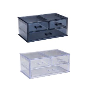 Οργανωτής Καλλυντικών με Συρτάρια 2 Χρώματα