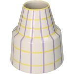 Βάζο ArteLibre Με Ρίγες Πολύχρωμο Δολομίτης 17.2x17.2x20.7cm