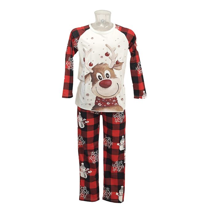 Παιδικό Χριστουγεννιάτικο Πιτζάμα Σε 4 Μεγέθη