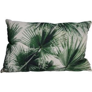 Μαξιλάρι ArteLibre Φύλλα Φοίνικα Πράσινο Βαμβακερό 40x60cm