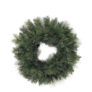 Χριστουγεννιάτικο Στεφάνι PE/PVC Με 135 Κλαδιά Φ60cm